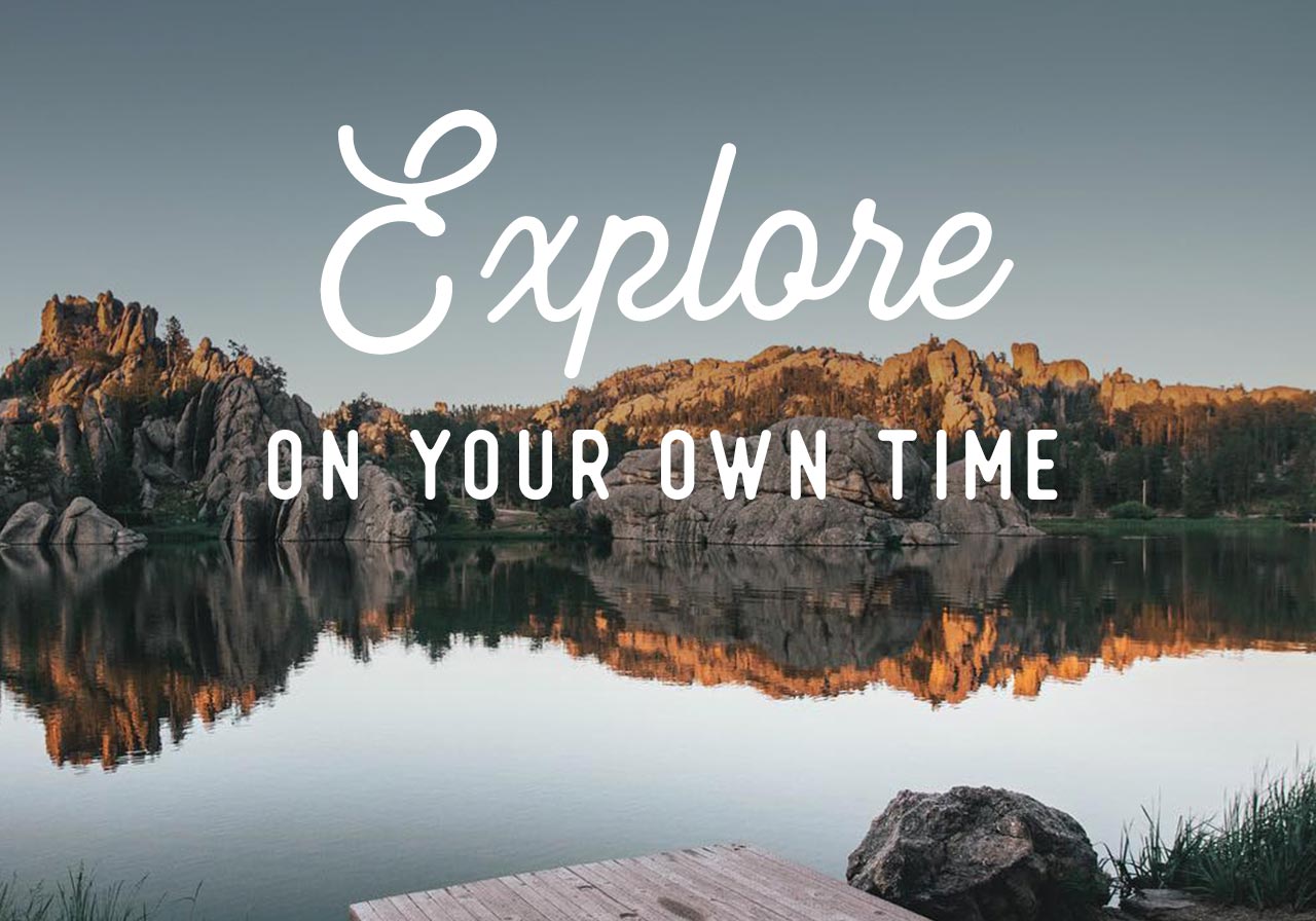 South Dakota - Explore on your own time
